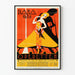 Vintage plakat dekoracyjny Diane of the Follies