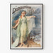 Plakat vintage Donau Nixe Ballet - Artystyczna dekoracja ścienna