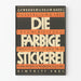Plakat wystawy vintage Die Farbige Stickerei 1927