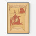 Plakat vintage Die Halbinsel Cococelloclub 1900 do dekoracji ściennej