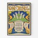 Plakat vintage w stylu secesji Die Insel