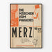 Plakat vintage Opowieści z Raju MERZ 1925