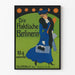 Plakat vintage Die Praktische Berlinerin do dekoracji ściennej