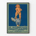 Plakat Vintage Die Unzerbrechliche Drahtlampe - Dekoracja Ścienna Industrialna