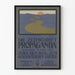 Plakat vintage Die Zeitschrift Propaganda do dekoracji ściennych