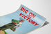 Plakat vintage Dig On For Victory do dekoracji ściennych