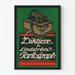 Plakat vintage urządzenie do dyktowania Lindström Parlograph