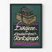 Plakat vintage Diktiere Lindström Parlograph dekoracja ścienna
