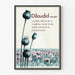 Plakat vintage Dilaudid Knoll - Dekoracja ścienna botaniczna