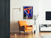 Plakat w stylu vintage Doktor X Art déco do dekoracji ściennej