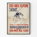 Plakat vintage przeciw komarom w języku norweskim