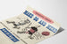 Plakat dekoracji ściennej vintage Make-Do and Mend