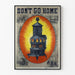 Plakat vintage na węgiel drzewny Dubuque Soft Burner