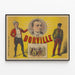 Vintage plakat Dorville do dekoracji ściennej w stylu retro — oprawiony obraz na ścianie