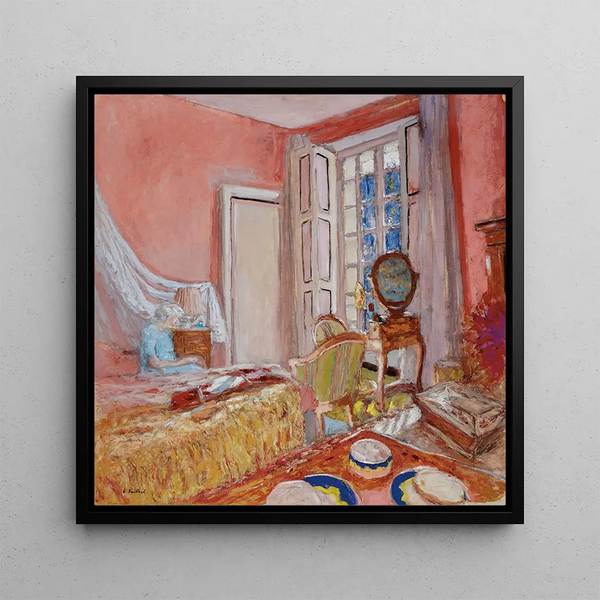 Obraz Madame Hessel w różowym pokoju w Clayes - Édouard Vuillard | Druk artystyczny