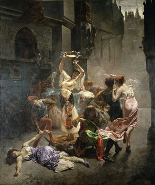 douard Frdric Wilhelm Richter - Beggars and fornicators.webp