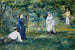 Część gry w krokiet - Édouard Manet — widok dzieła