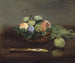 Kosz owoców - Édouard Manet — widok dzieła