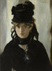 Berthe Morisot z bukietem fiołków - Édouard Manet — widok dzieła