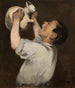 Chłopiec z dzbankiem La Régalade - Édouard Manet — widok dzieła