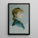 Émilie Louise Delabigne 1848-1910 zwana Valtesse de la Bigne - Édouard Manet — oprawiony obraz na ścianie