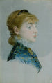 Émilie Louise Delabigne 1848-1910 zwana Valtesse de la Bigne - Édouard Manet — widok dzieła