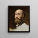 Tête de Jean-Baptiste Faure 1830-1914 - Édouard Manet — oprawiony obraz na ścianie