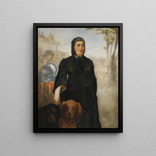 douard Manet - La Femme aux chiens.webp