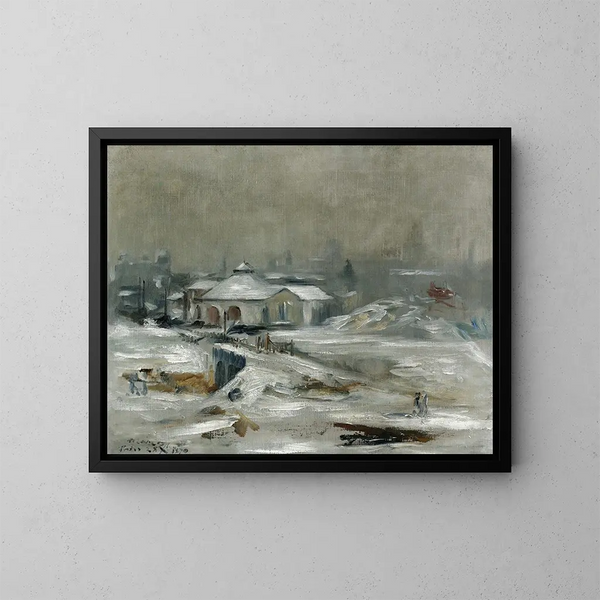La Gare du chemin de fer de Sceaux - Édouard Manet — oprawiony obraz na ścianie