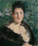 Dama w futrze - Édouard Manet — widok dzieła