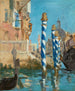 Le Grand Canal à Venise – Édouard Manet — widok dzieła