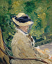 Madame Manet, Suzanne Leenhoff 1829-1906 w Bellevue - Édouard Manet — widok dzieła
