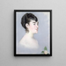 Mademoiselle Isabelle Lemonnier 1857-1926 - Édouard Manet — oprawiony obraz na ścianie
