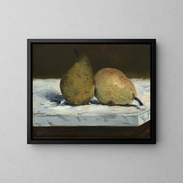 Gruszki - Édouard Manet — oprawiony obraz na ścianie