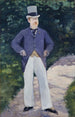 Portret pana Brun - Édouard Manet — widok dzieła