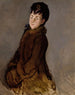Portret Isabelle Lemonnier z mankietem - Édouard Manet — widok dzieła
