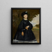 Portret pani Brunet - Édouard Manet — oprawiony obraz na ścianie
