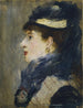Portret damy - Édouard Manet — widok dzieła