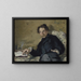 Stéphane Mallarmé - Édouard Manet — oprawiony obraz na ścianie