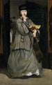 Chanteuse de rue - Édouard Manet — widok dzieła