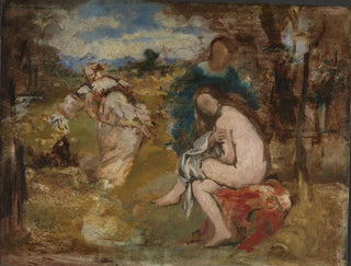 Nymphe surprise - Édouard Manet — widok dzieła