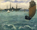 Le Kearsarge à Boulogne - Édouard Manet — widok dzieła