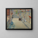 La rue Mosnier avec des drapeaux - Édouard Manet — oprawiony obraz na ścianie