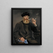 Le fumeur - Édouard Manet — oprawiony obraz na ścianie