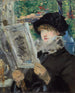 Kobieta czytająca - Édouard Manet — widok dzieła