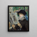Kobieta czytająca - Édouard Manet — oprawiony obraz na ścianie
