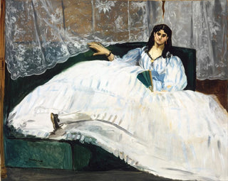 douard Manet - Woman With A Fan.webp