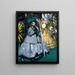 Kobiety na wyścigach - Édouard Manet — oprawiony obraz na ścianie