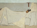 W łóżku - Édouard Vuillard — widok dzieła