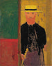 Autoportret z laską i kapeluszem – Édouard Vuillard — widok dzieła